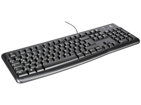 Logitech K120 Tastatur USB Schwarz - 920-002516 OEM